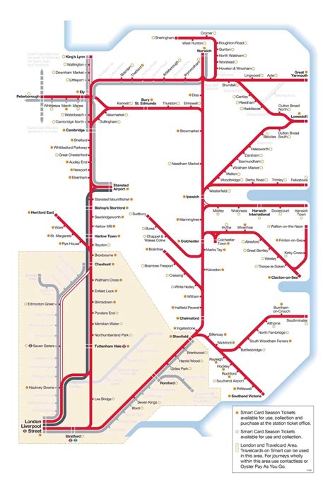 train smart card greater anglia|Smartcard Route Map .